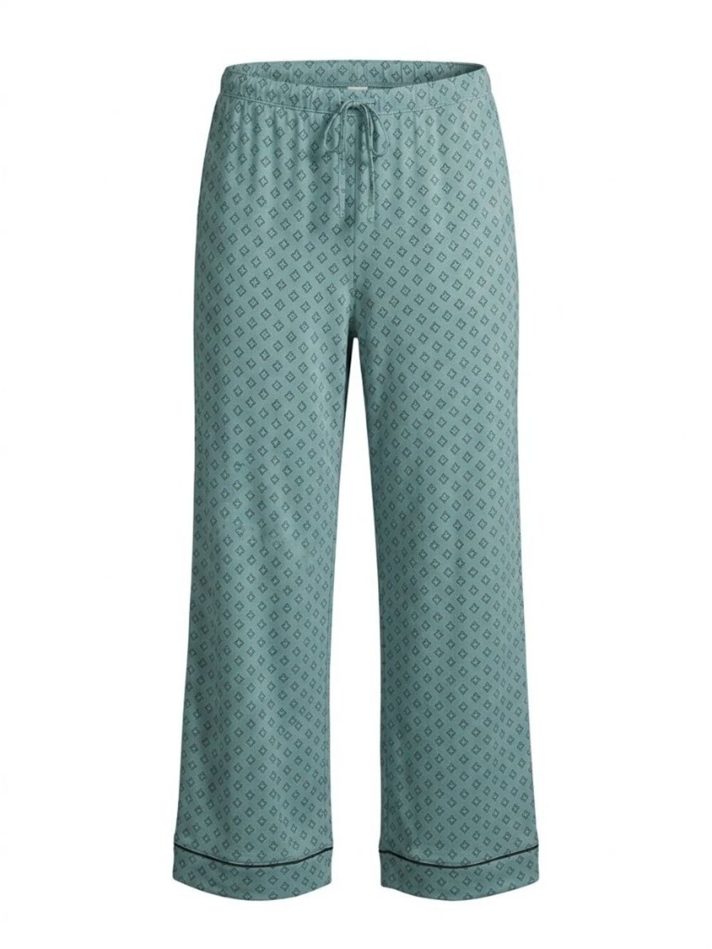 NWT State of Day Jersey Pajama Pants Sz XXL Blue Diamond Geo Print Sleepwear